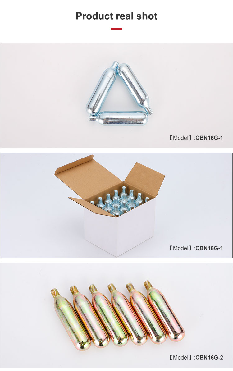 16g Cartridge Food Grade Beer Making